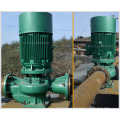 Vertical pipeline cooling pump for chillers